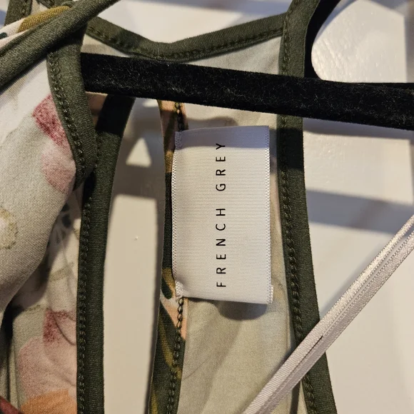 French Grey Floral Sundresses Set Of 3 - Picture 5 of 7